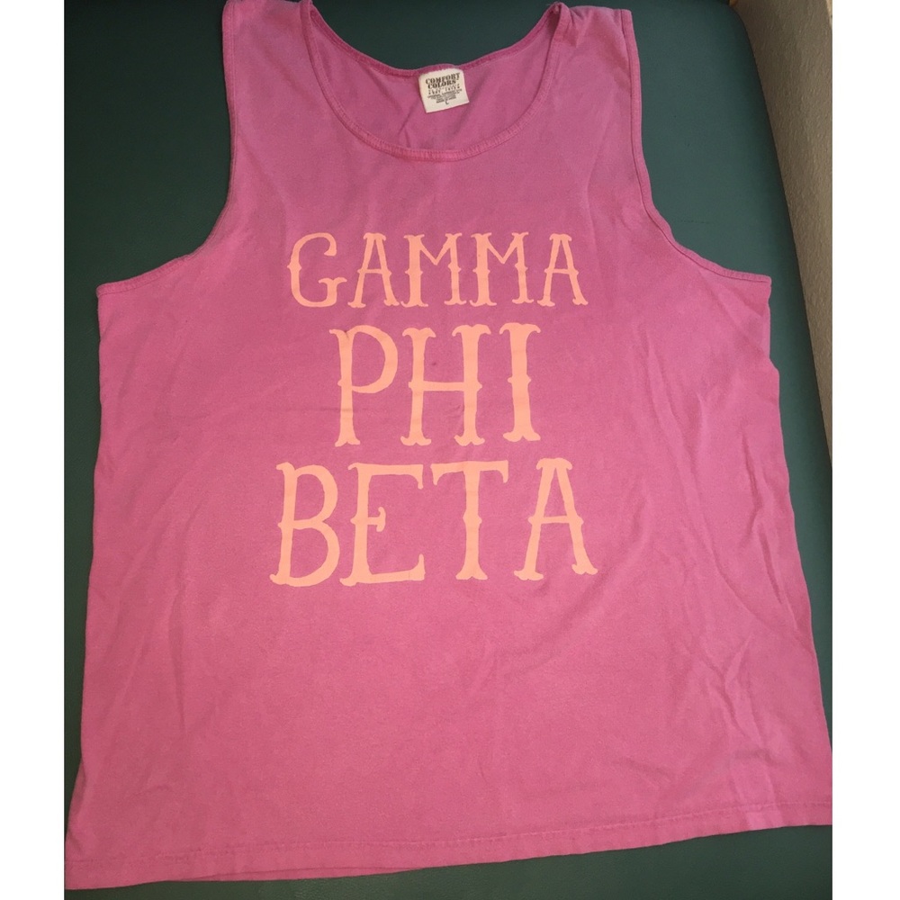 Gamma Phi Beta Fuchsia Tank Top